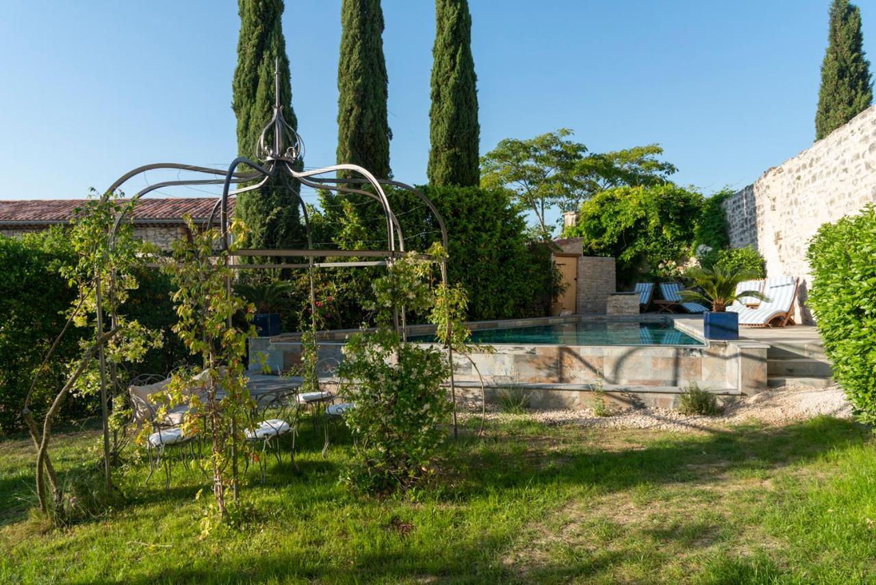 Maison D'Hotes La Gourguille Barjac (Gard) Exterior foto